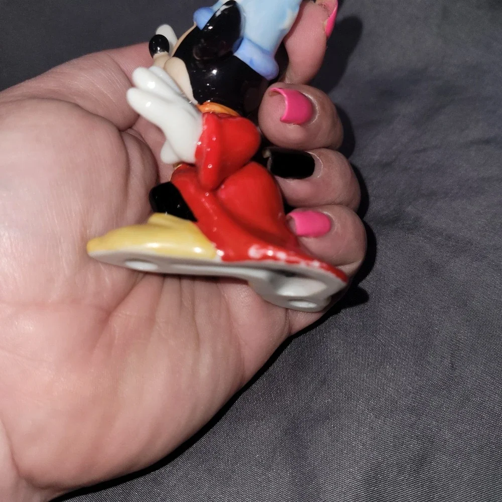 Walt Disney Mickey Mouse Fantasia Sorcerer Ceramic figure